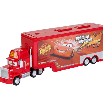 Disney Pixar Cars Mack Truck And Transporter
