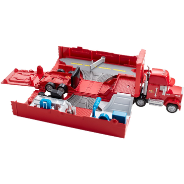 Disney Pixar Cars Mack Truck And Transporter