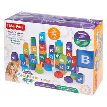 Fisher Price Shakira First Steps Collection Alphabet Blocks