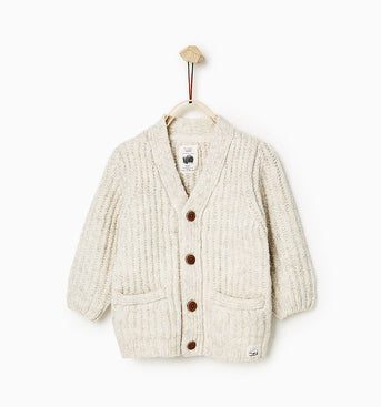 Knit Cardigan With Pockets